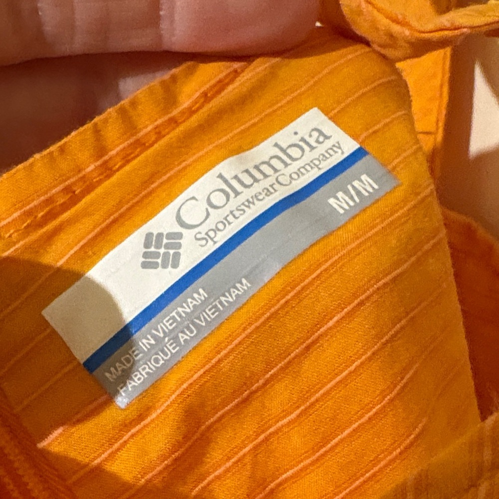 Columbia PFG Vibrant Orange and Pink Dress - Picture 2 of 4
